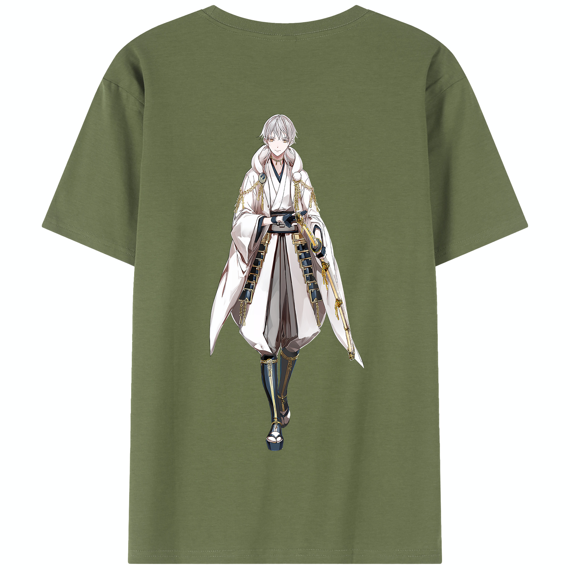 （画像用） 刀剣乱舞 Touken Ranbu 綿100％半袖Tシャツ（背面プリント）